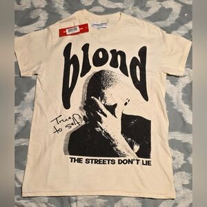 FRANK OCEAN BLOND TRUE SELF T-SHIRT (CREAM)